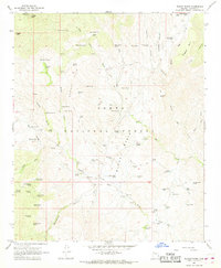 Download a high-resolution, GPS-compatible USGS topo map for Bloody Basin, AZ (1968 edition)