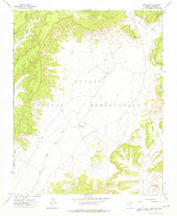 Download a high-resolution, GPS-compatible USGS topo map for Blue Gap, AZ (1975 edition)