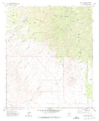 Download a high-resolution, GPS-compatible USGS topo map for Blue Jay Peak, AZ (1975 edition)