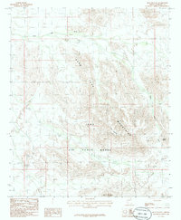 preview thumbnail of historical topo map of Maricopa County, AZ in 1986