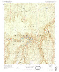 Download a high-resolution, GPS-compatible USGS topo map for Blue Ridge Reservoir, AZ (1975 edition)