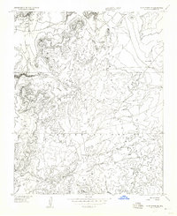 Download a high-resolution, GPS-compatible USGS topo map for Blue Spring SE, AZ (1957 edition)