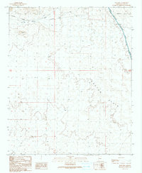 Download a high-resolution, GPS-compatible USGS topo map for Bobs Well, AZ (1990 edition)