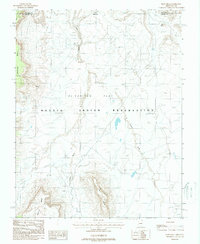 Download a high-resolution, GPS-compatible USGS topo map for Boot Mesa, AZ (1988 edition)