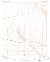 Download a high-resolution, GPS-compatible USGS topo map for Bosque, AZ (1976 edition)
