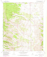 Download a high-resolution, GPS-compatible USGS topo map for Bottleneck Wash, AZ (1980 edition)