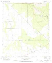 Download a high-resolution, GPS-compatible USGS topo map for Brown Mountain, AZ (1970 edition)
