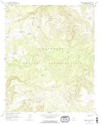 Download a high-resolution, GPS-compatible USGS topo map for Brushy Canyon, AZ (1967 edition)