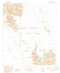 Download a high-resolution, GPS-compatible USGS topo map for Buck Peak, AZ (1991 edition)
