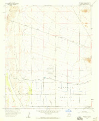 1958 Map of Buckeye, AZ, 1959 Print