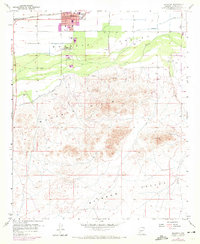 Download a high-resolution, GPS-compatible USGS topo map for Buckeye, AZ (1972 edition)