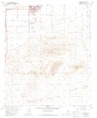 Download a high-resolution, GPS-compatible USGS topo map for Buckeye, AZ (1988 edition)