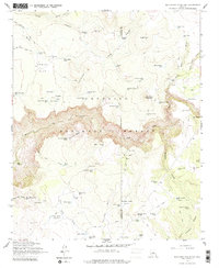 Download a high-resolution, GPS-compatible USGS topo map for Buckhorn Mountain, AZ (1976 edition)