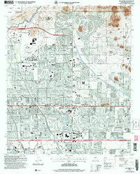 Download a high-resolution, GPS-compatible USGS topo map for Buckhorn, AZ (2007 edition)