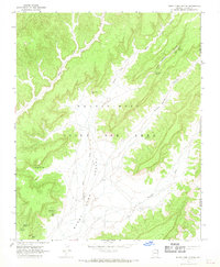 Download a high-resolution, GPS-compatible USGS topo map for Burnt Corn Spring, AZ (1969 edition)