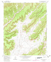Download a high-resolution, GPS-compatible USGS topo map for Burnt Corn Spring, AZ (1983 edition)