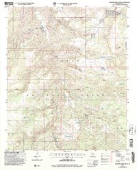 Download a high-resolution, GPS-compatible USGS topo map for Buzzard Roost Mesa, AZ (2006 edition)