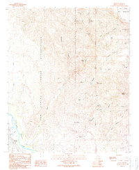 Download a high-resolution, GPS-compatible USGS topo map for Bylas, AZ (1990 edition)