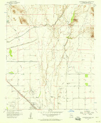 Download a high-resolution, GPS-compatible USGS topo map for Calderwood Butte, AZ (1958 edition)