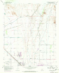 Download a high-resolution, GPS-compatible USGS topo map for Calderwood Butte, AZ (1972 edition)