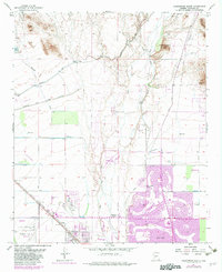Download a high-resolution, GPS-compatible USGS topo map for Calderwood Butte, AZ (1982 edition)