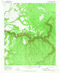 Download a high-resolution, GPS-compatible USGS topo map for Calloway Butte, AZ (1967 edition)