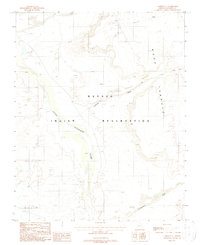 Download a high-resolution, GPS-compatible USGS topo map for Cameron SE, AZ (1988 edition)