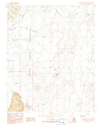 Download a high-resolution, GPS-compatible USGS topo map for Campbell Francis Wash, AZ (1990 edition)