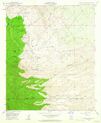 Download a high-resolution, GPS-compatible USGS topo map for Campo Bonito, AZ (1961 edition)