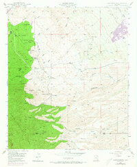 Download a high-resolution, GPS-compatible USGS topo map for Campo Bonito, AZ (1973 edition)