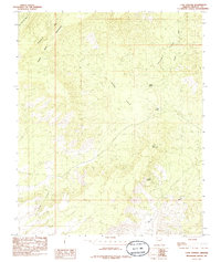 Download a high-resolution, GPS-compatible USGS topo map for Cane Springs Mountain, AZ (1985 edition)