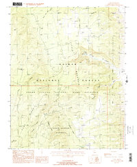 Download a high-resolution, GPS-compatible USGS topo map for Cane, AZ (1988 edition)