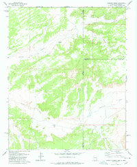 Download a high-resolution, GPS-compatible USGS topo map for Carrisito Spring, AZ (1978 edition)