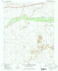 Download a high-resolution, GPS-compatible USGS topo map for Carrizo Butte, AZ (1983 edition)