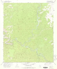 Download a high-resolution, GPS-compatible USGS topo map for Carrizo SE, AZ (1978 edition)