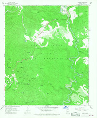 Download a high-resolution, GPS-compatible USGS topo map for Carrizo, AZ (1968 edition)