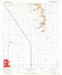 Download a high-resolution, GPS-compatible USGS topo map for Casa Grande East, AZ (1967 edition)