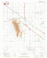 Download a high-resolution, GPS-compatible USGS topo map for Casa Grande Mts, AZ (1966 edition)