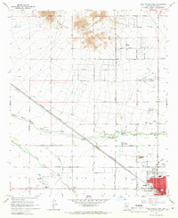 Download a high-resolution, GPS-compatible USGS topo map for Casa Grande West, AZ (1967 edition)