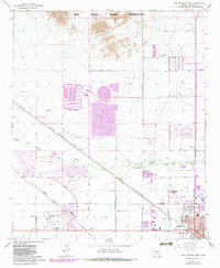 Download a high-resolution, GPS-compatible USGS topo map for Casa Grande West, AZ (1983 edition)
