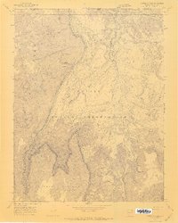 Download a high-resolution, GPS-compatible USGS topo map for Cattle Canyon, AZ (1972 edition)