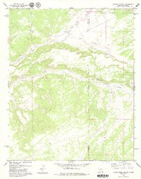 Download a high-resolution, GPS-compatible USGS topo map for Ceadro Spring SE, AZ (1979 edition)