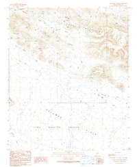 Download a high-resolution, GPS-compatible USGS topo map for Cementosa Wash, AZ (1990 edition)