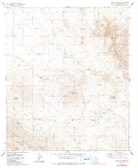 preview thumbnail of historical topo map of Pima County, AZ in 1979