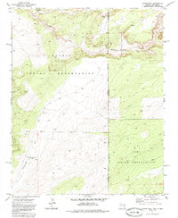 Download a high-resolution, GPS-compatible USGS topo map for Chafin Well, AZ (1985 edition)