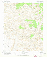 Download a high-resolution, GPS-compatible USGS topo map for Chaiyahi Rim SE, AZ (1973 edition)