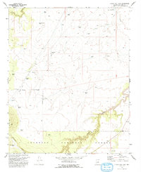 Download a high-resolution, GPS-compatible USGS topo map for Chavez Mtn East, AZ (1992 edition)