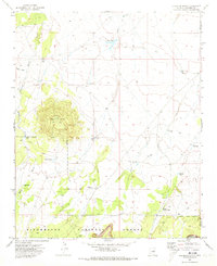 Download a high-resolution, GPS-compatible USGS topo map for Chevelon Butte, AZ (1973 edition)