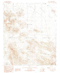 Download a high-resolution, GPS-compatible USGS topo map for Cholla Tank, AZ (1990 edition)