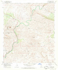 Download a high-resolution, GPS-compatible USGS topo map for Christmas, AZ (1971 edition)
